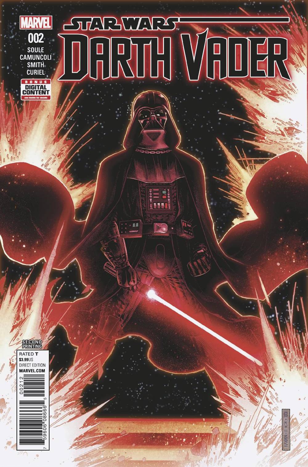 Star Wars: Darth Vader #2 2nd Printing Cheung Variant (2017)