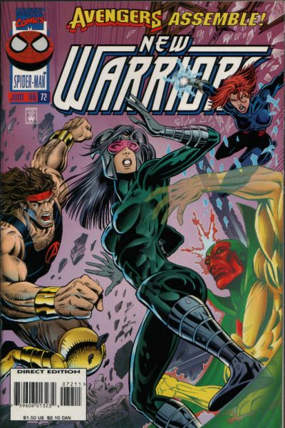 The New Warriors #72-Very Fine