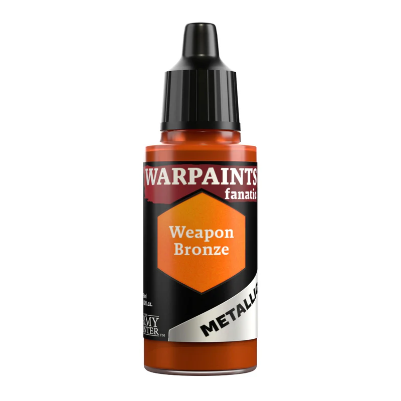 Army Painter Warpaints Fanatic: Metallic Weapon Bronze 18 Ml