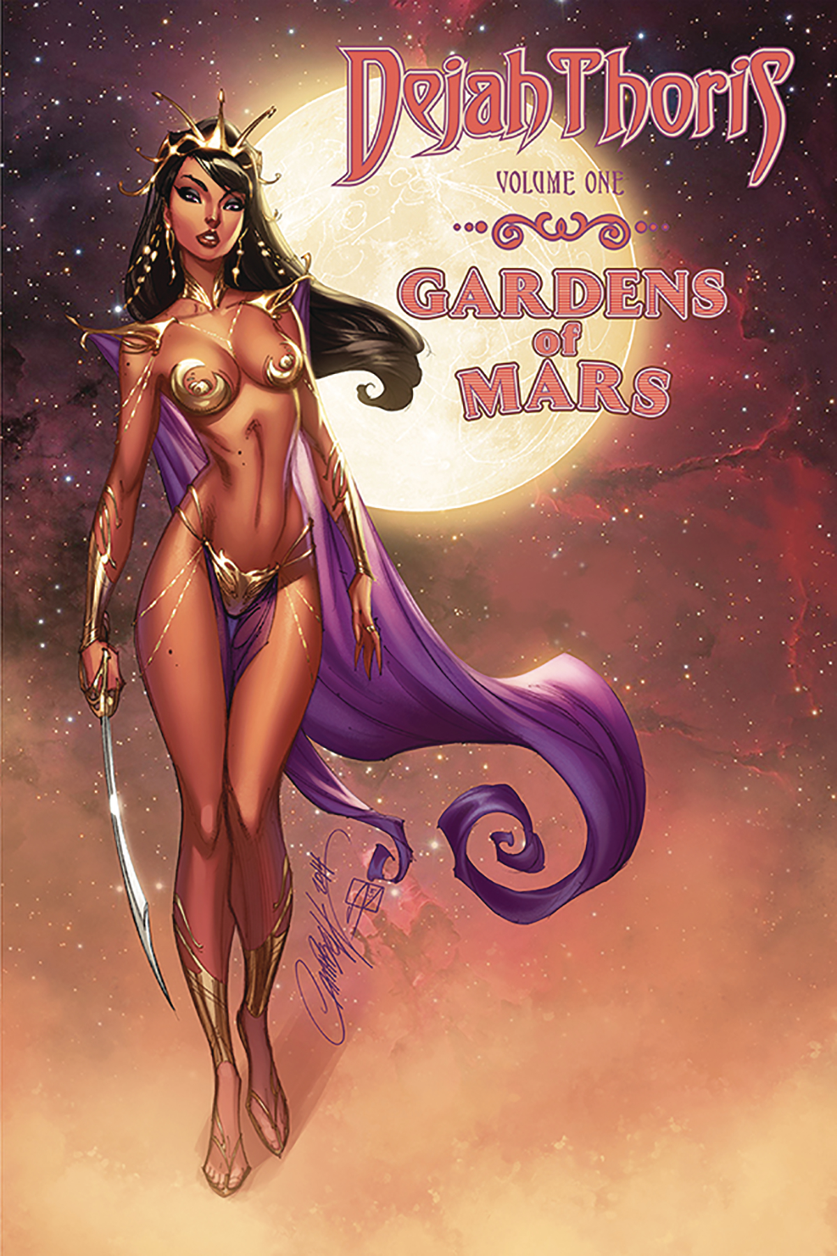 Dejah Thoris Gardens of Mars Graphic Novel