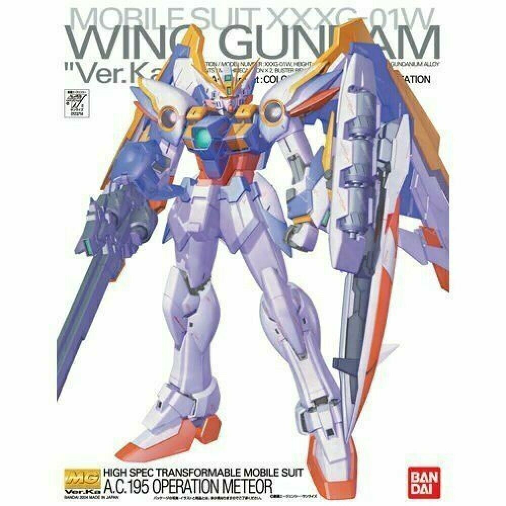 Xxxg-01W Wing Gundam Ver. Ka Mg 1/100 Model Kit