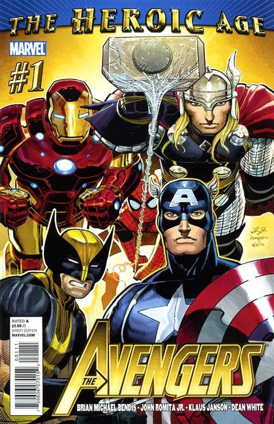 Avengers #1 [Standard Cover](2010)-Very Fine (7.5 – 9)