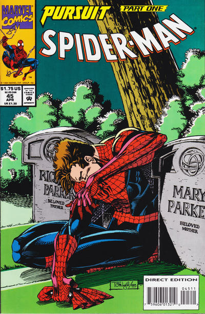 Spider-Man #45 (1990) -Near Mint (9.2 - 9.8)