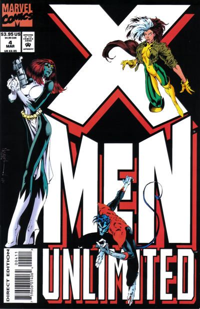 X-Men Unlimited #4 [Direct Edition]-Very Fine (7.5 – 9)