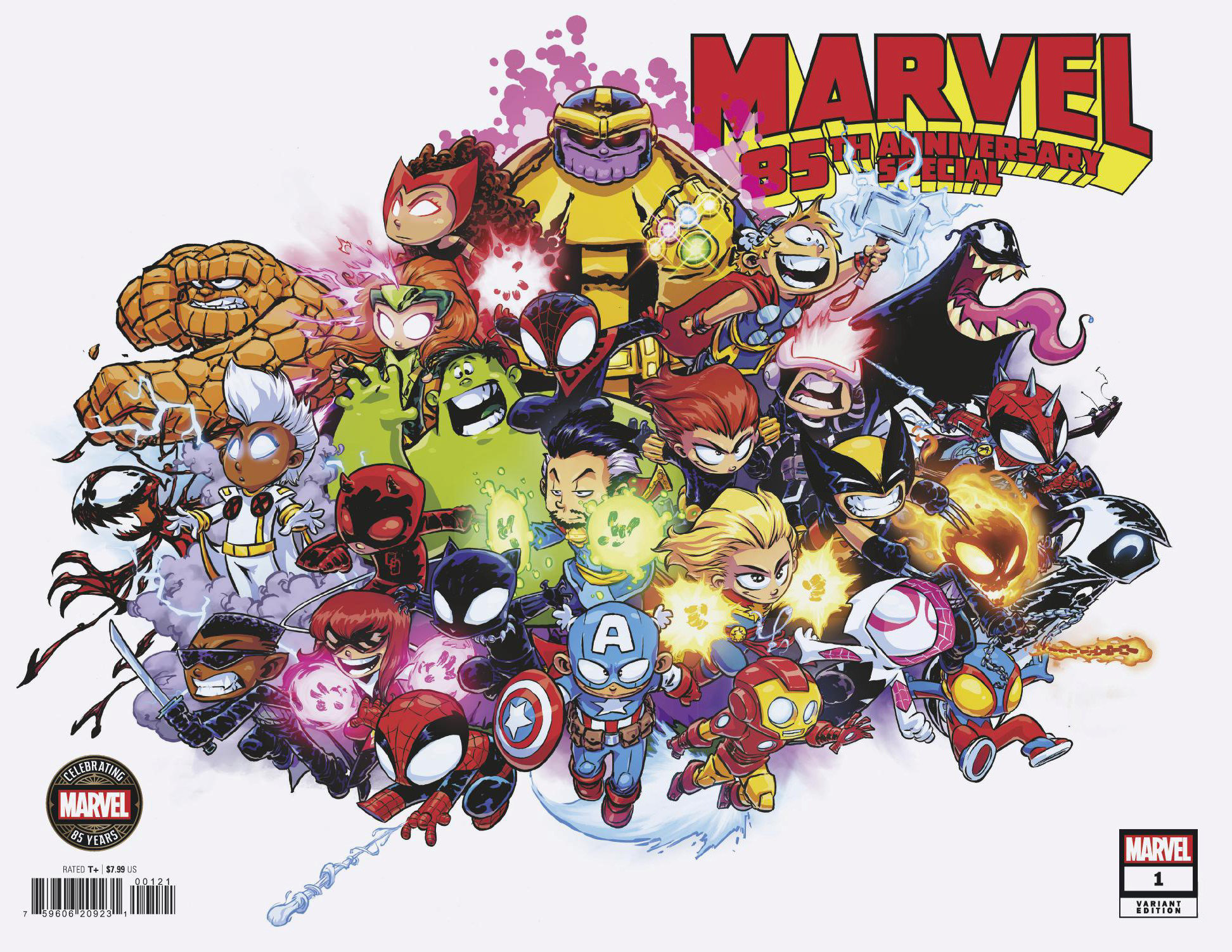 Marvel #85th Anniversary Special Skottie Young Wraparound Variant