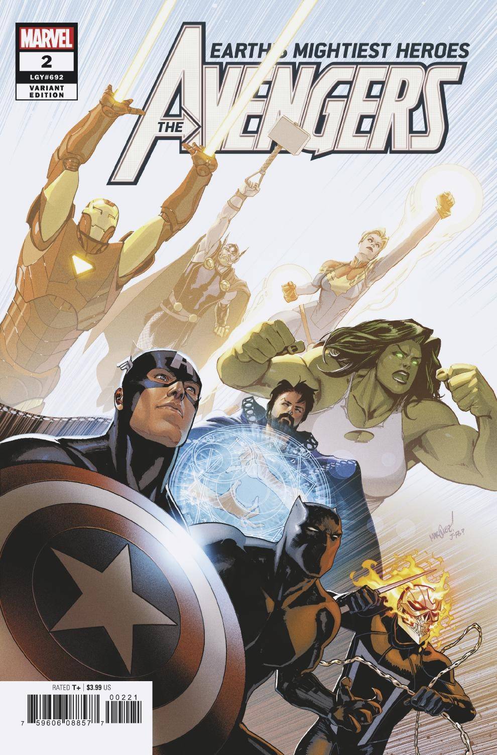 Avengers #2 Marquez Variant (2018)