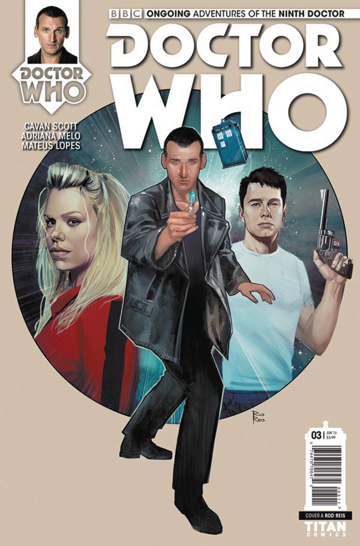 Doctor Who 9th #3 Cover A Reis