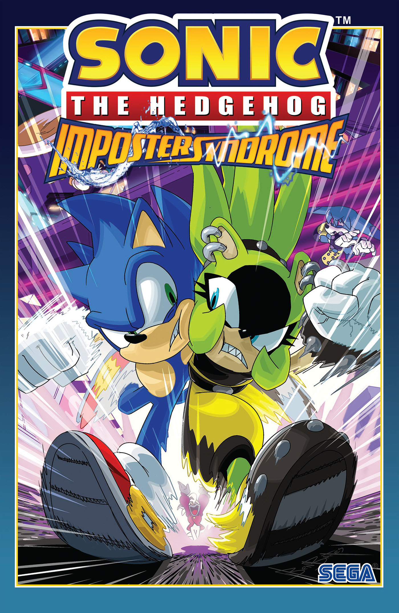 Sonic Hedgehog Imposter Syndrome Graphic Novel