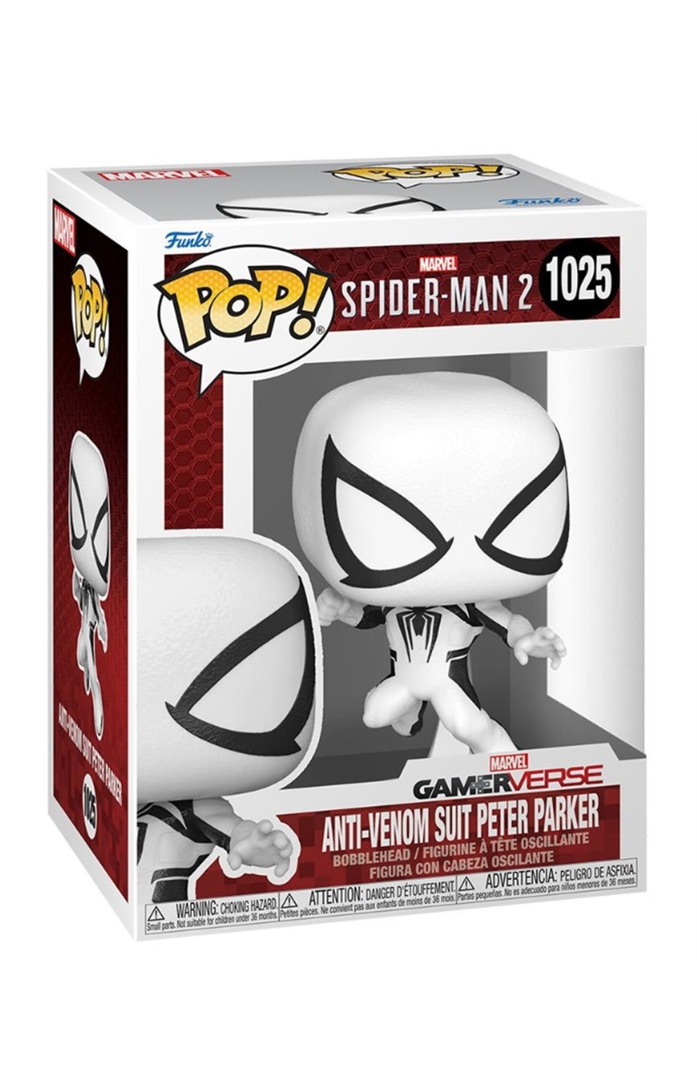 Spider-Man 2 Video Game Anti-Venom Suit Peter Parker Funko Pop! Vinyl Figure #1025