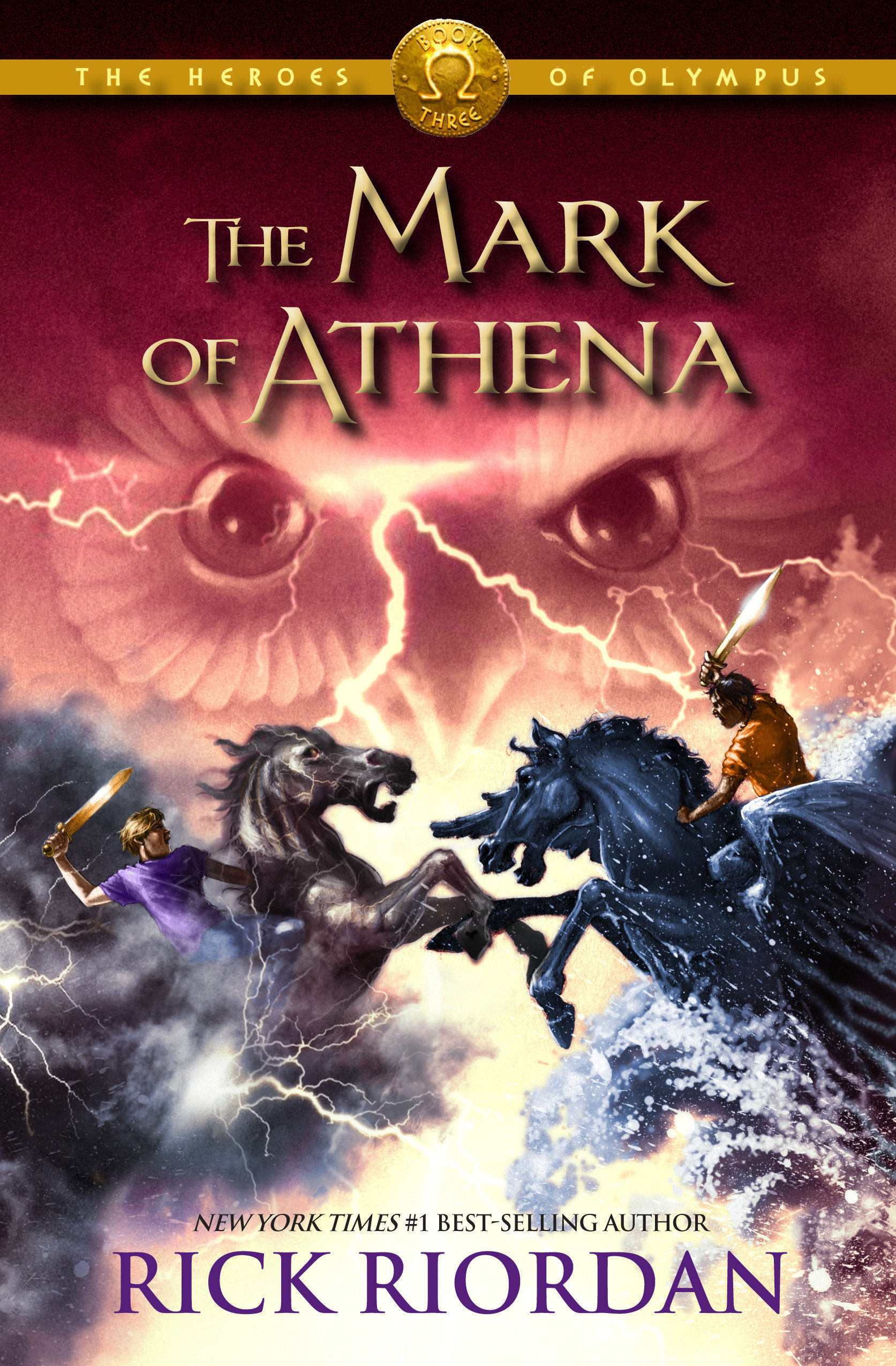 Heroes of Olympus Hardcover Novel Volume 3 The Mark of Athena