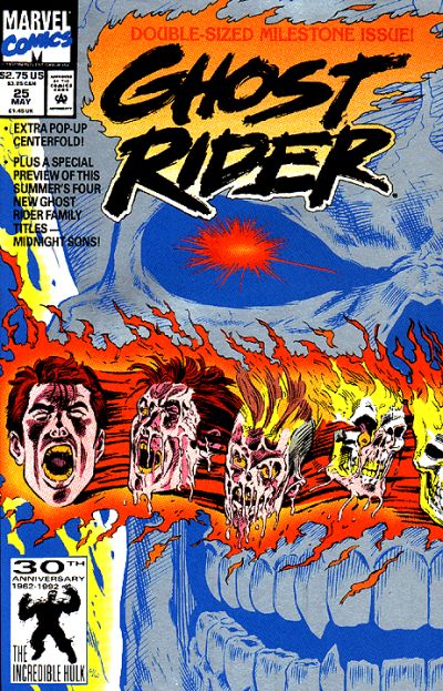 Ghost Rider #25 [Direct]-Near Mint (9.2 - 9.8)