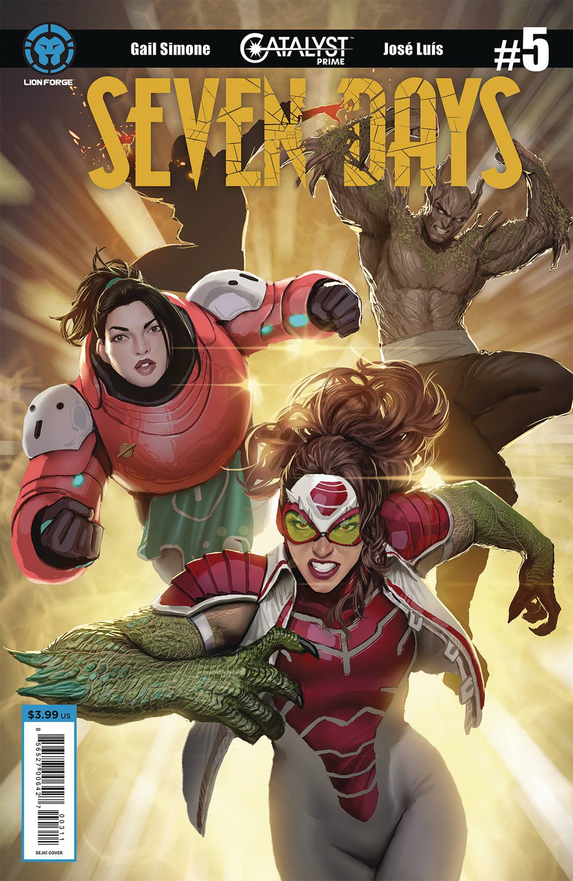 Catalyst Prime Seven Days #5 Cover A Sejic (Of 7)