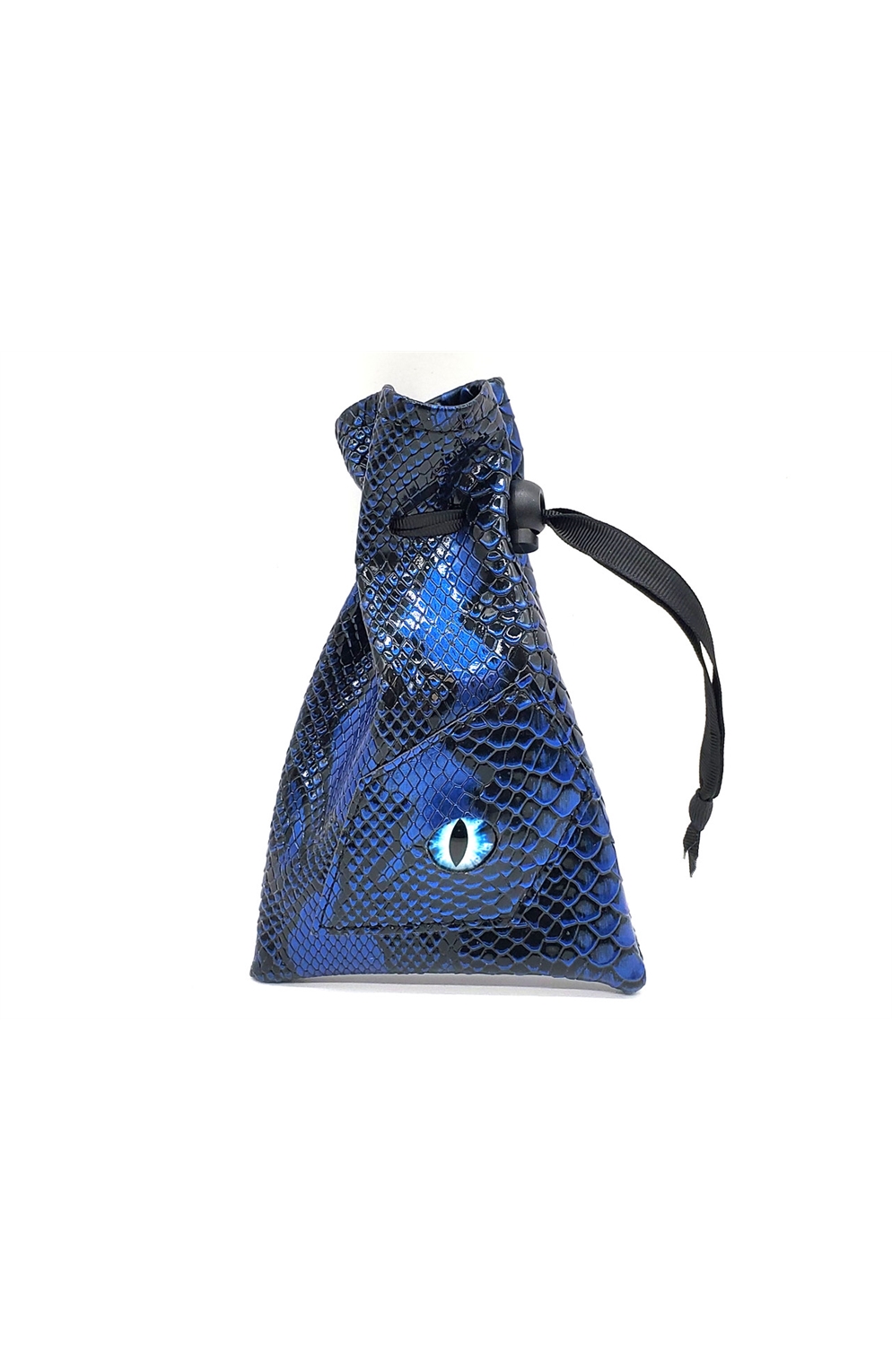 Dragon Eye Rpg Dnd Dice Bag: Spectral Dragon: Blue & Black