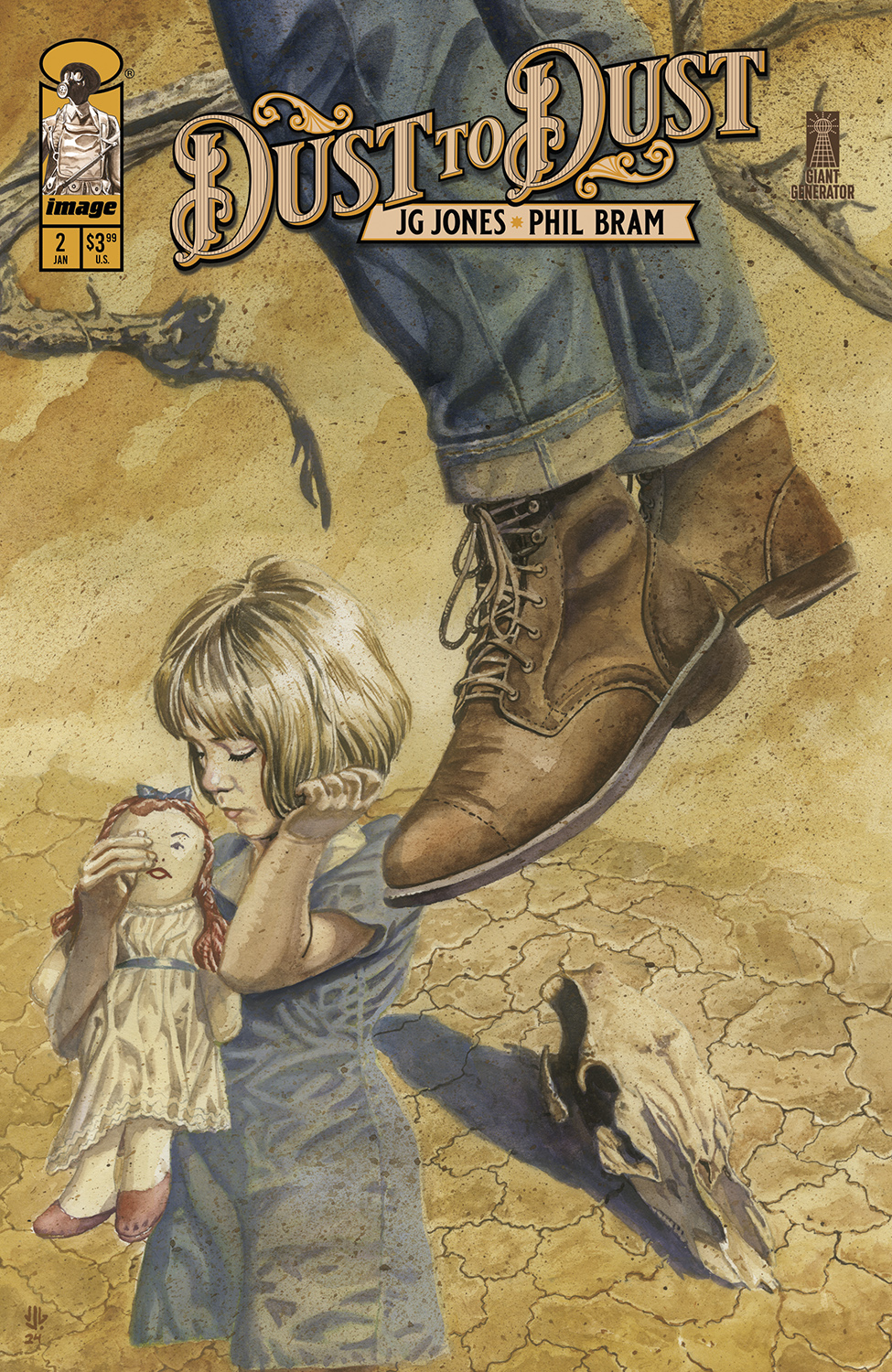 Dust to Dust #2 Cover A Jg Jones (Of 8)