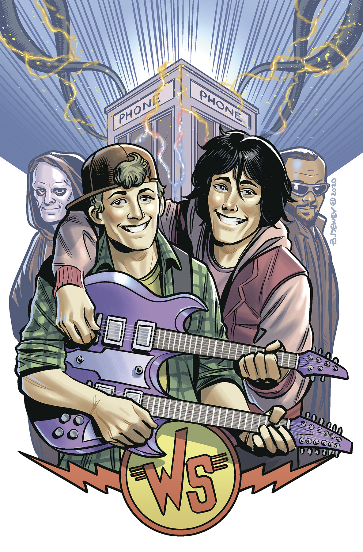 Bill & Ted Are Doomed #4 Cover B Dewey (Of 4)