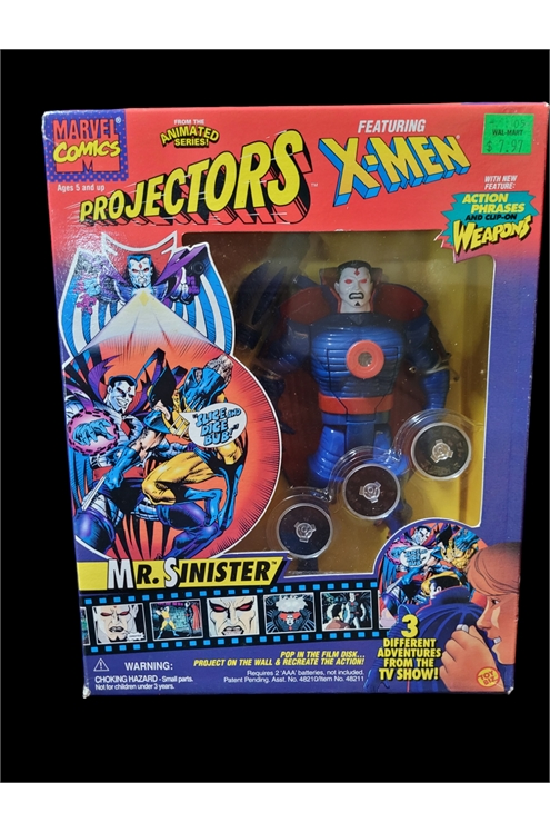 Toy Biz 1994 X-Men Projectors Mister Sinister Mib Pre-Owned