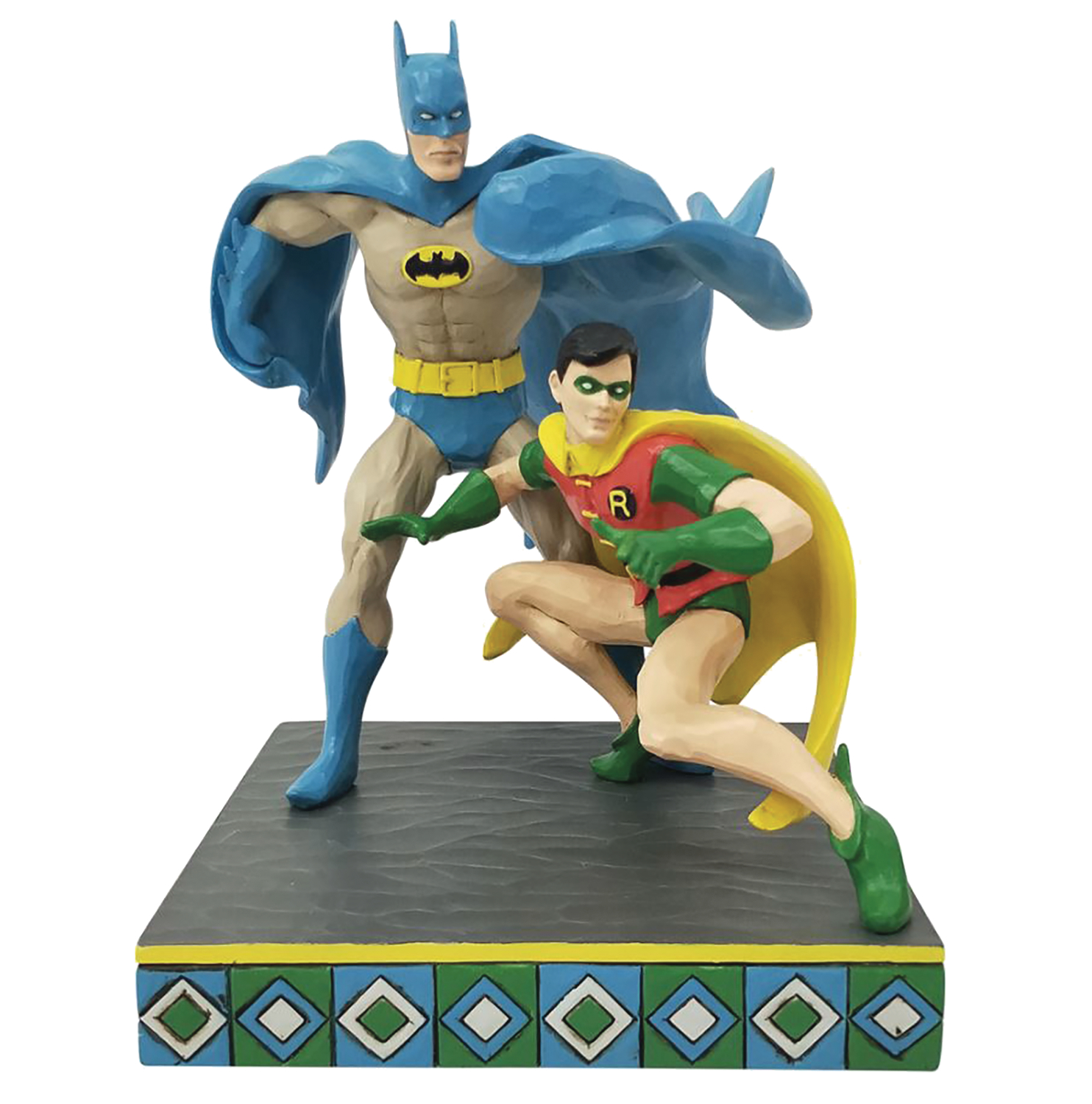 Jim Shore DC Comics Batman and Robin 8 Inch Figurine