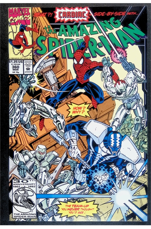 The Amazing Spider-Man #360 [1992, Direct]-Very Good (3.5 – 5)