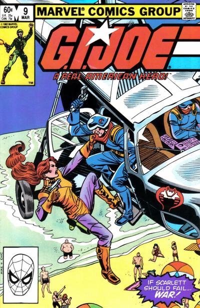 G.I. Joe, A Real American Hero #9 [Direct](1982)-Fair (1.0 - 1.5)