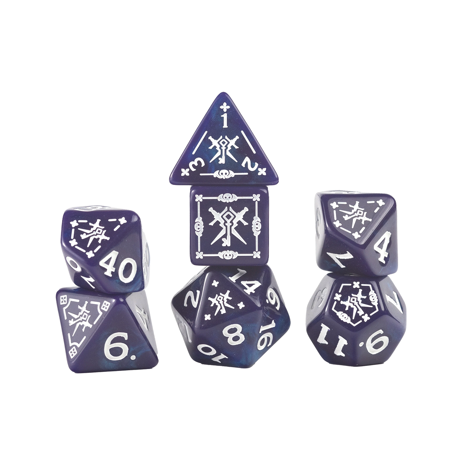 Dungeons & Dragons Adventure Dice Rogue Purple