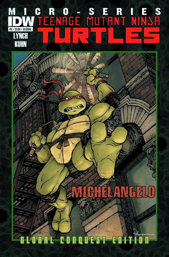 Teenage Mutant Ninja Turtles Micro Series #2 Michelangelo