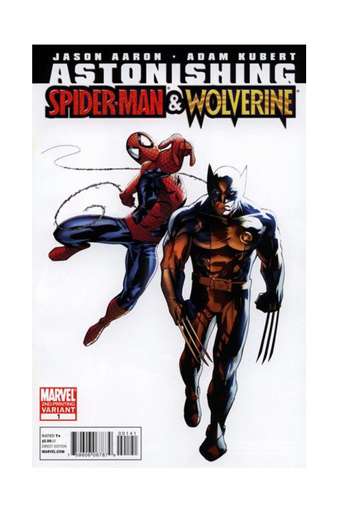 Astonishing Spider-Man & Wolverine #1 2nd Printing Kubert Variant