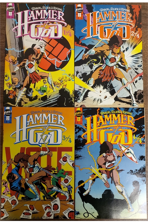 Hammer of God #1-4 (First 1990) Set