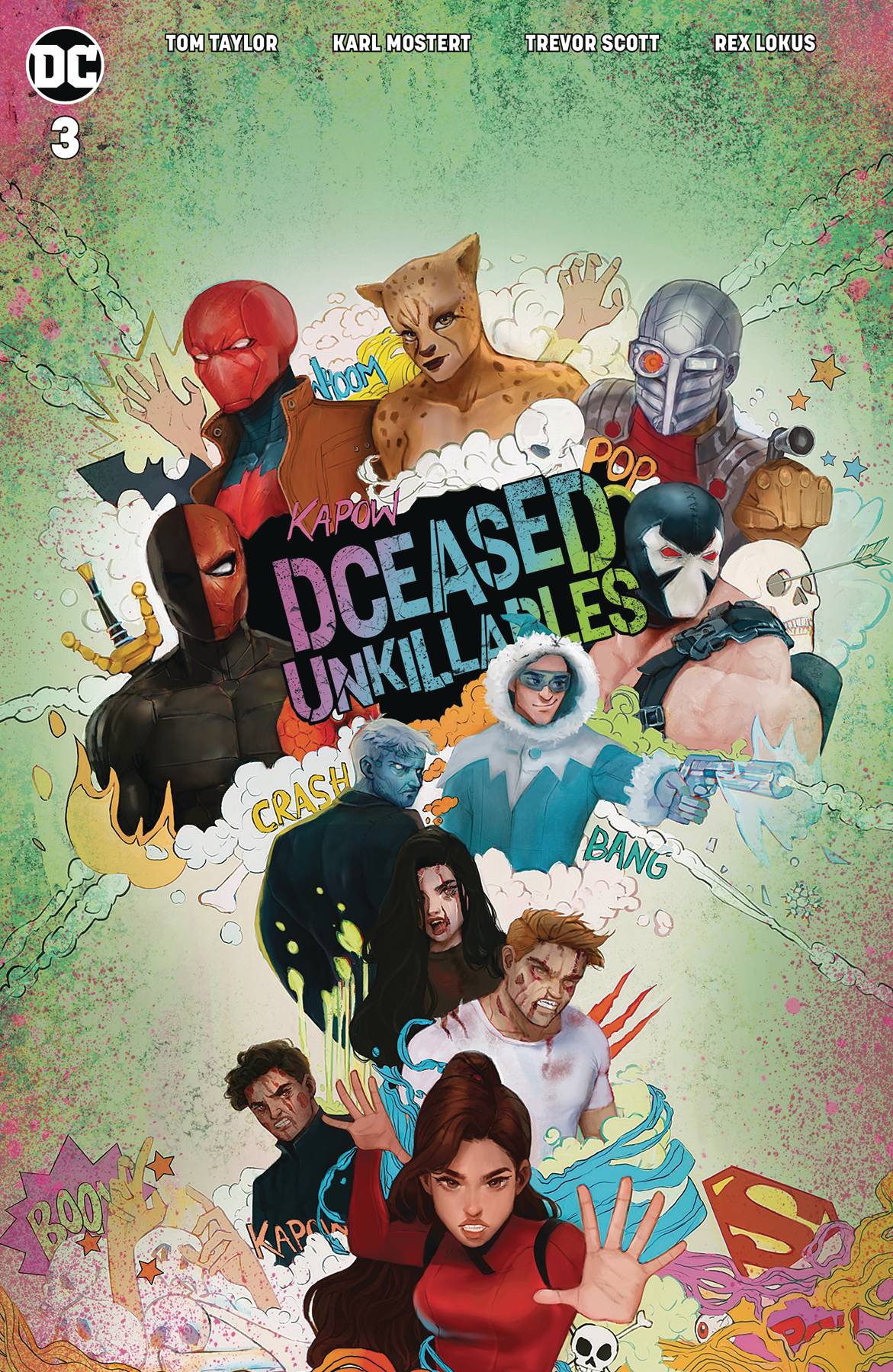 DCeased Unkillables #3 Card Stock Horror Tasia Ms Variant Edition (Of 3)