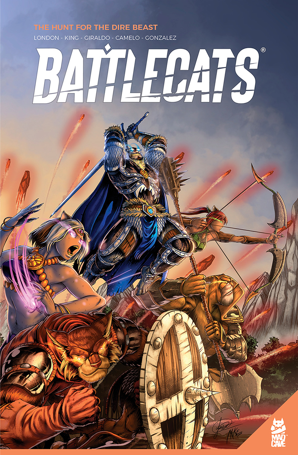 Battlecats Graphic Novel Volume 1 Hunt for Dire Beast