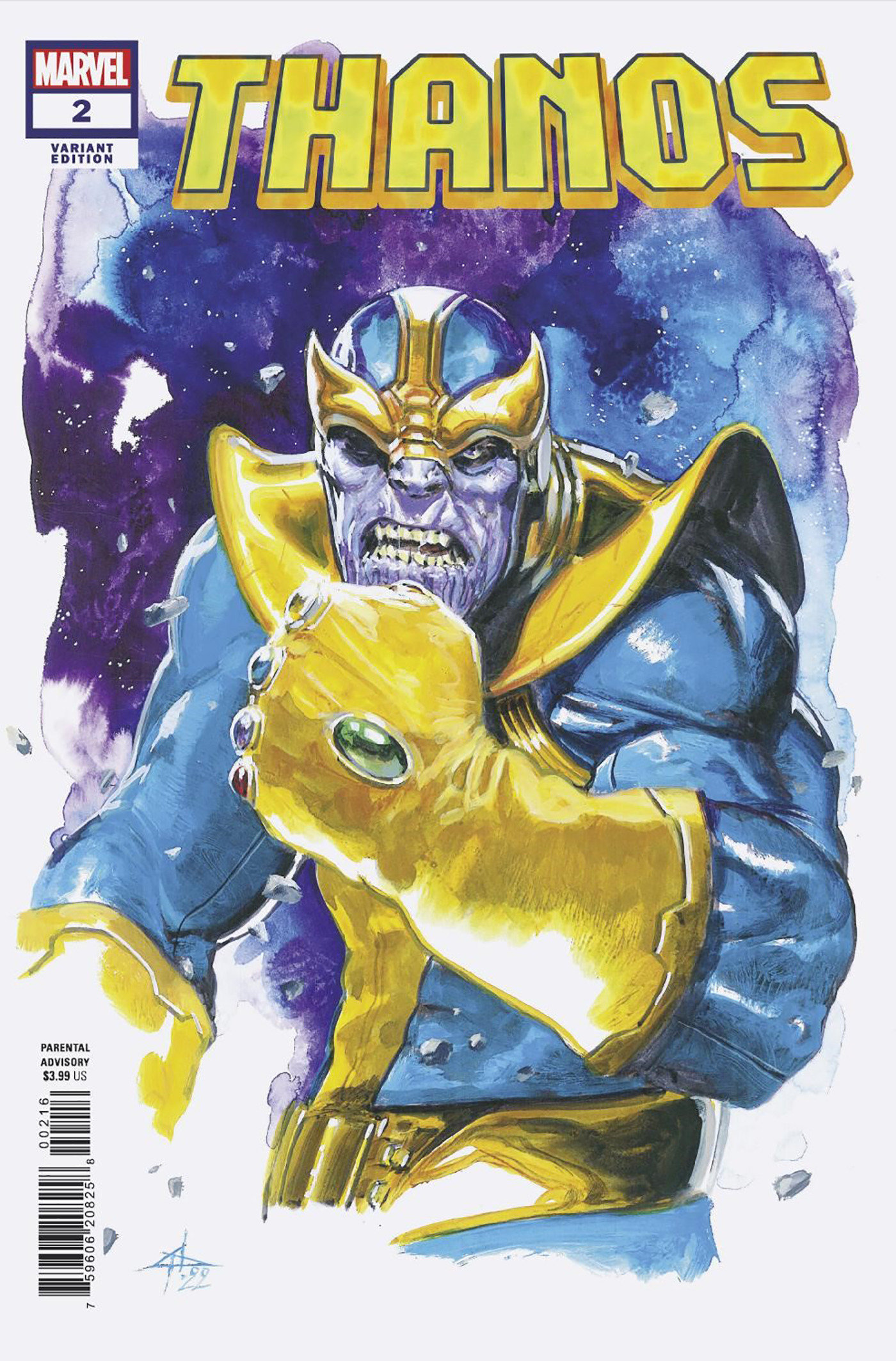 Thanos #2 Gabriele Dell'Otto Variant 1 for 25 Incentive (2023)
