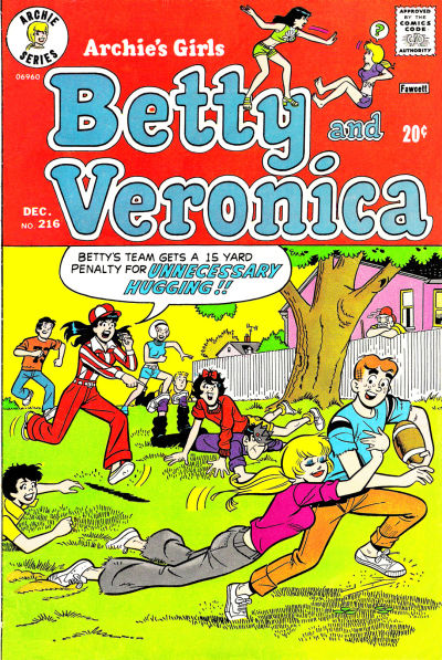 Archie's Girls Betty And Veronica #216 - G-