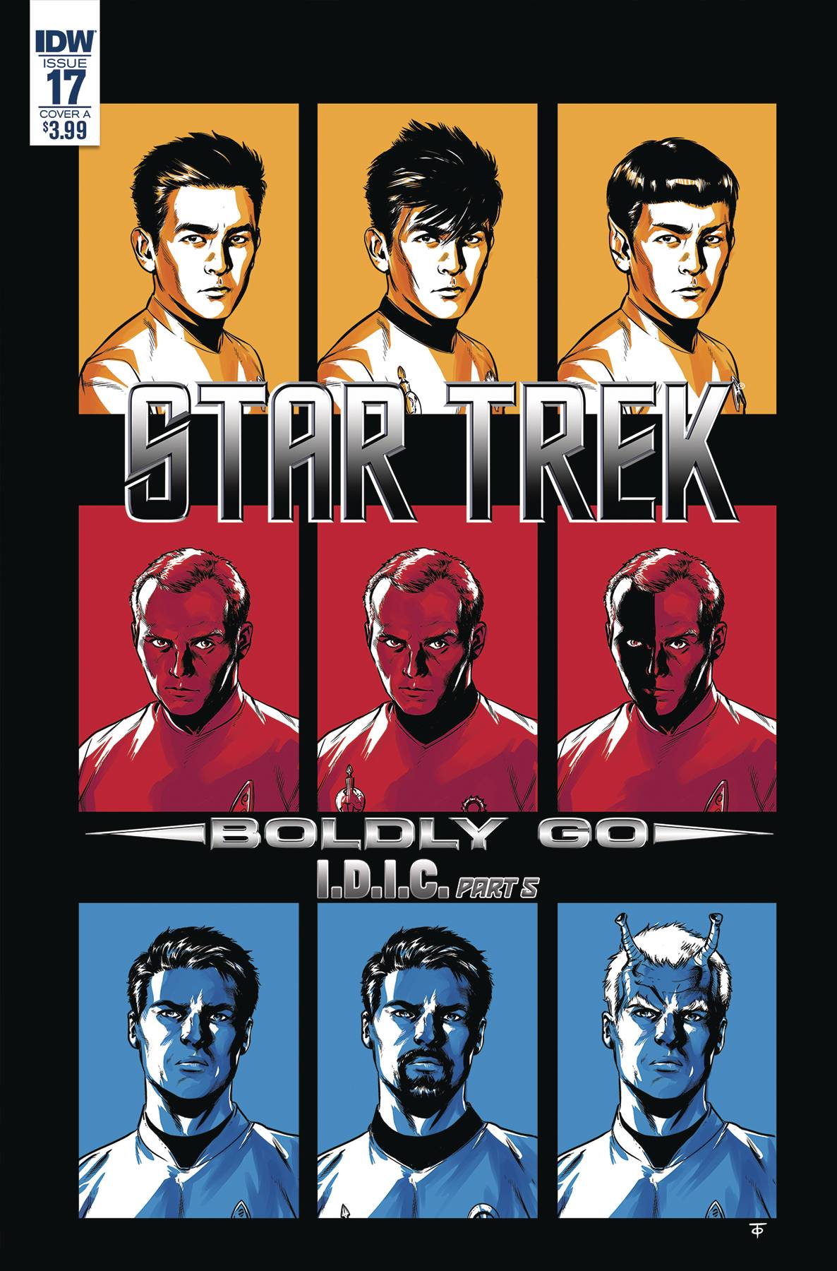 Star Trek Boldly Go #17 Cover A To