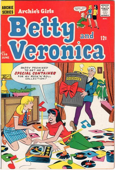 Archie's Girls Betty And Veronica #138