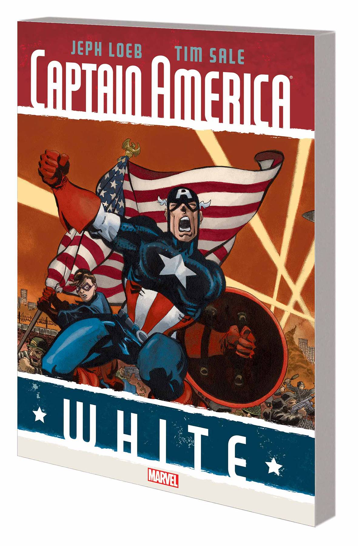Captain America Graphic Novel White