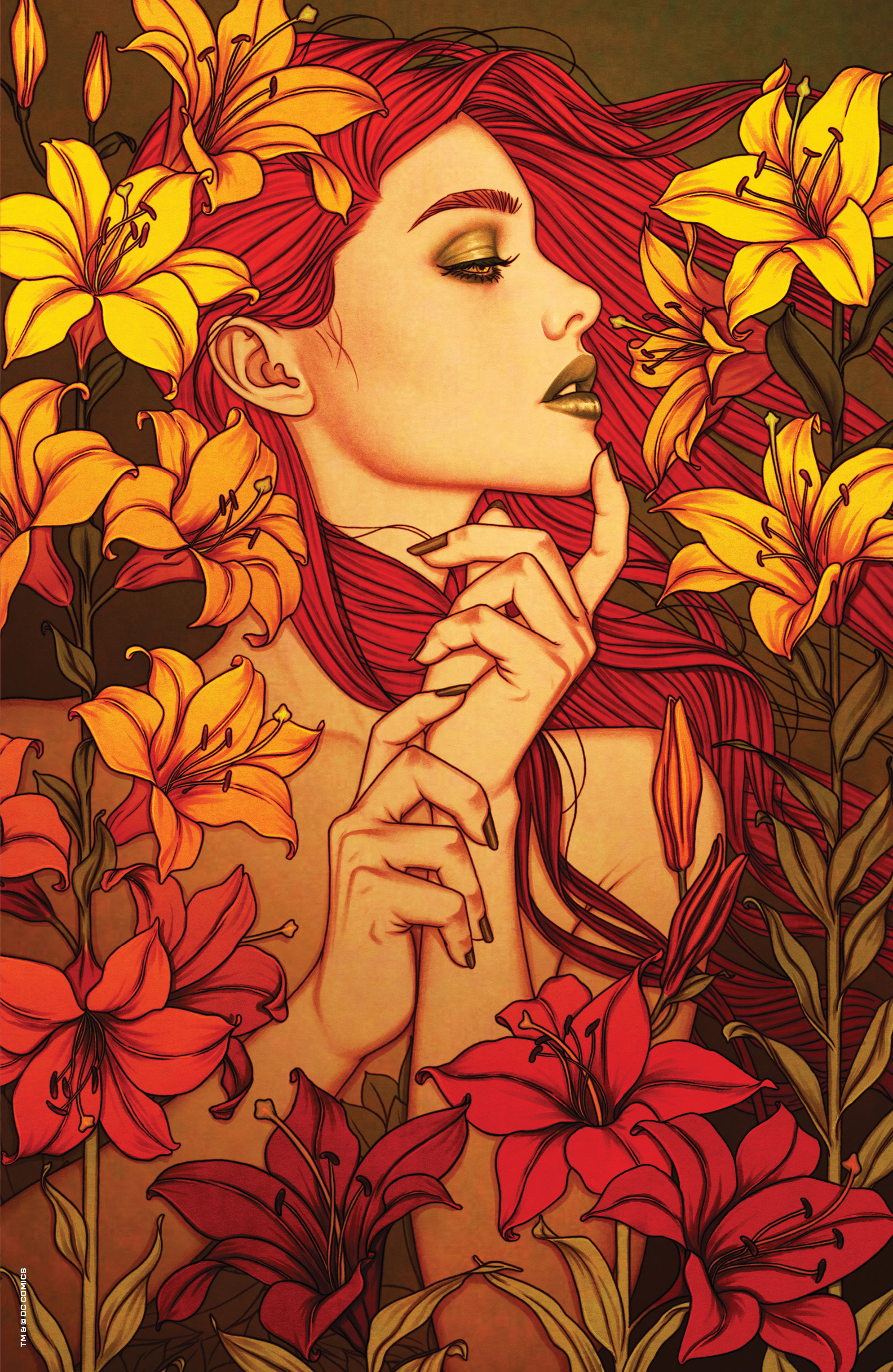 Poison Ivy #6 Cover E 1 for 50 Incentive Jenny Frison Foil Card Stock Variant