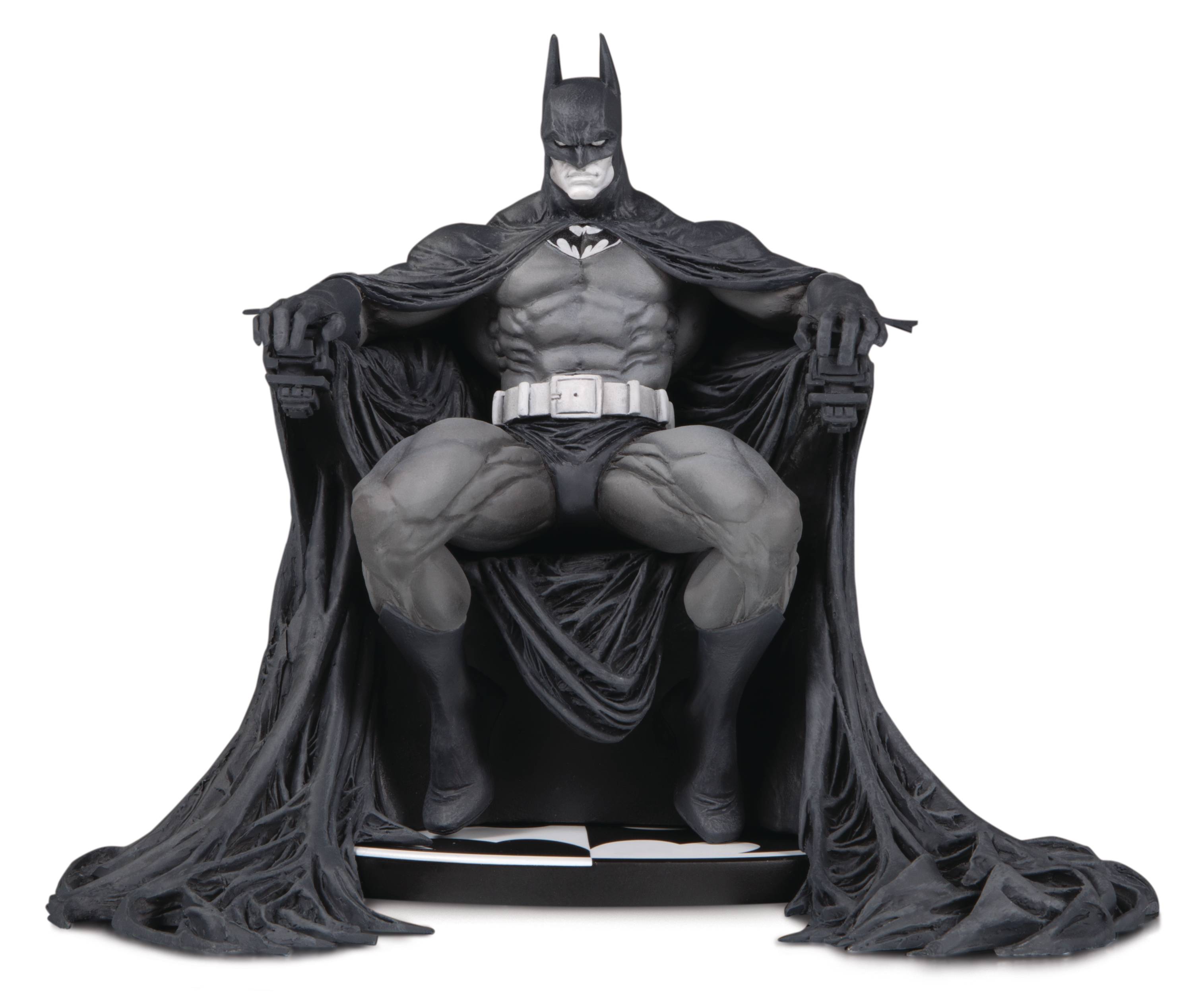 Batman Black And White by Marc Silvestri Statue