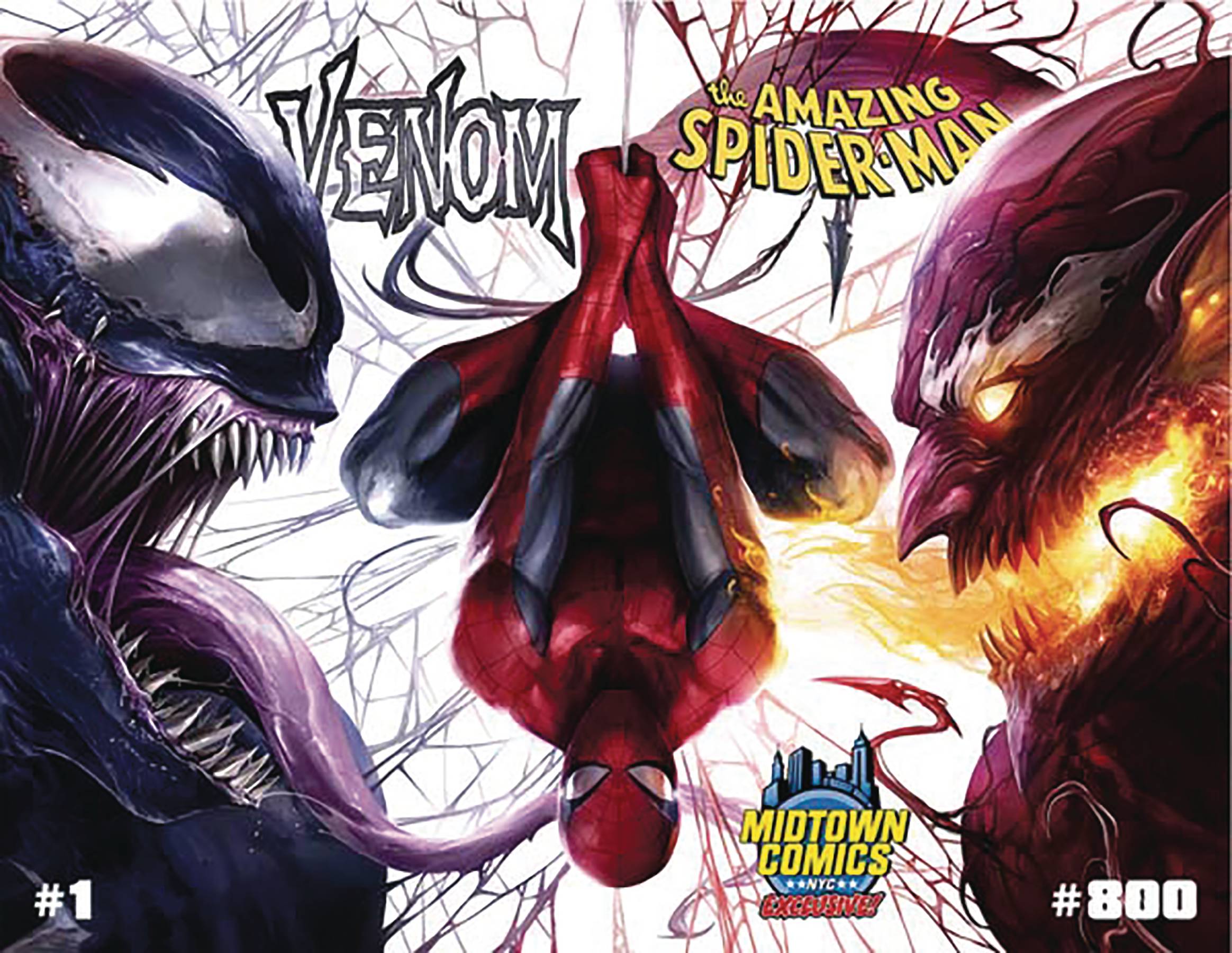 Dynamic Forces Venom #1 Midtown Mattina Exclusive