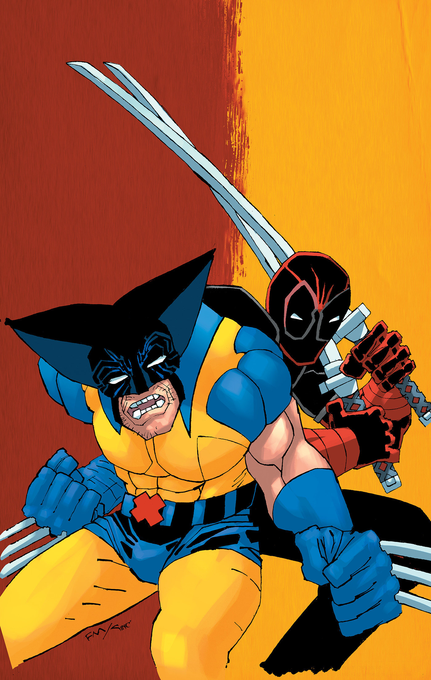 Deadpool/Wolverine #1 Frank Miller Virgin Variant 1 for 100 Incentive