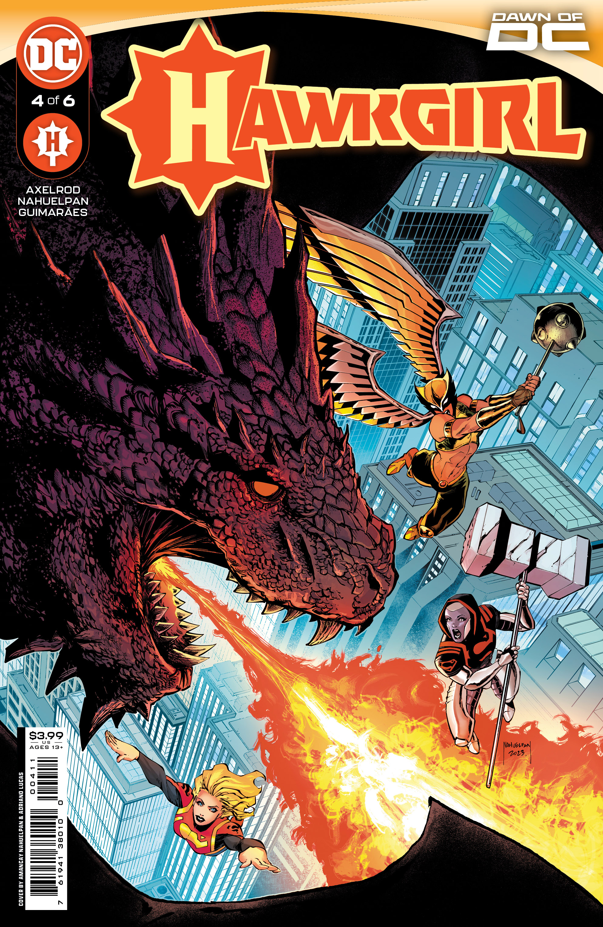 Hawkgirl #4 Cover A Amancay Nahuelpan (Of 6)
