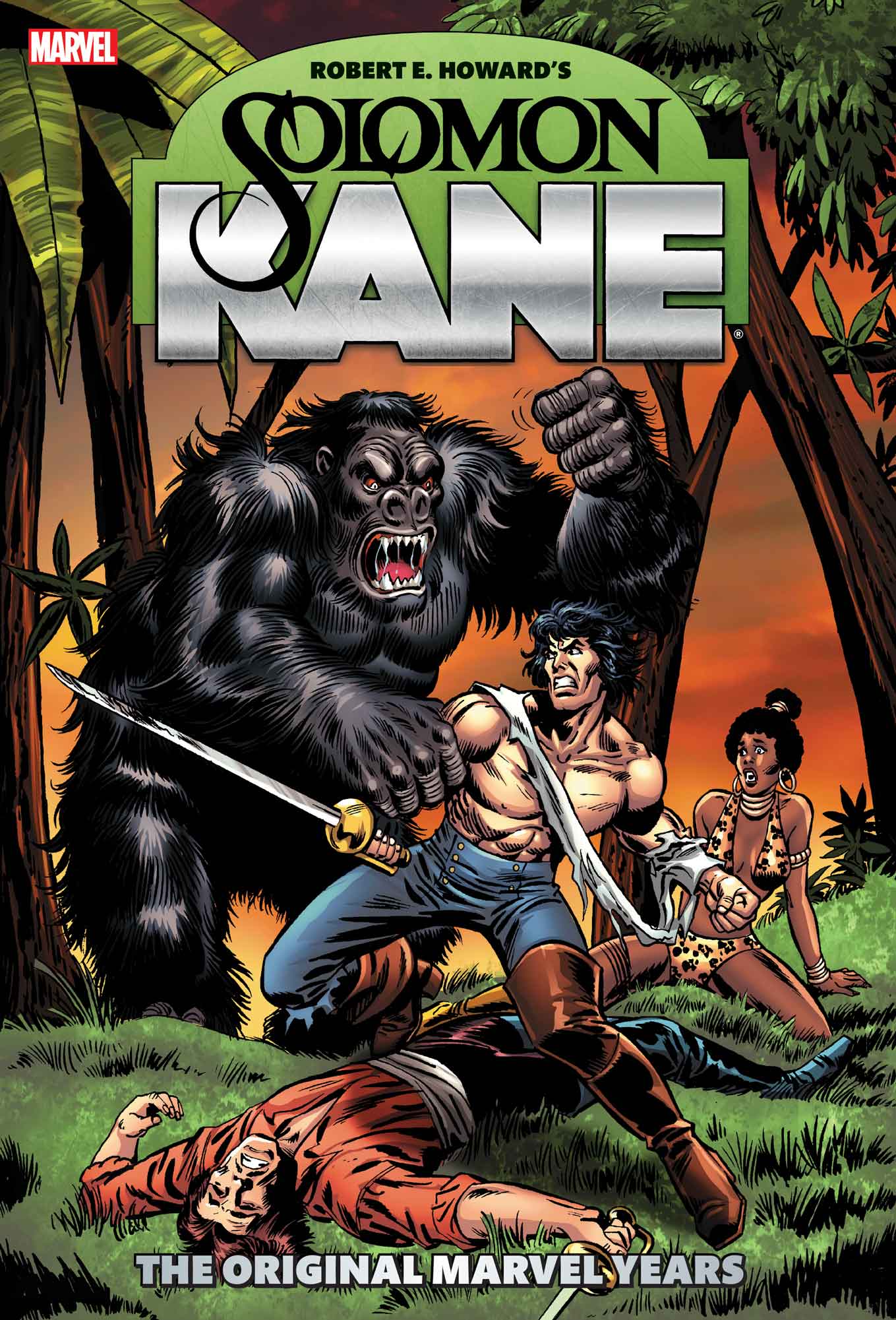 Solomon Kane Original Marvel Years Omnibus Hardcover Direct Market Variant