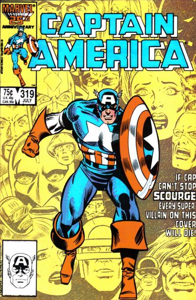 Captain America #319 [Direct]-Fine (5.5 – 7)