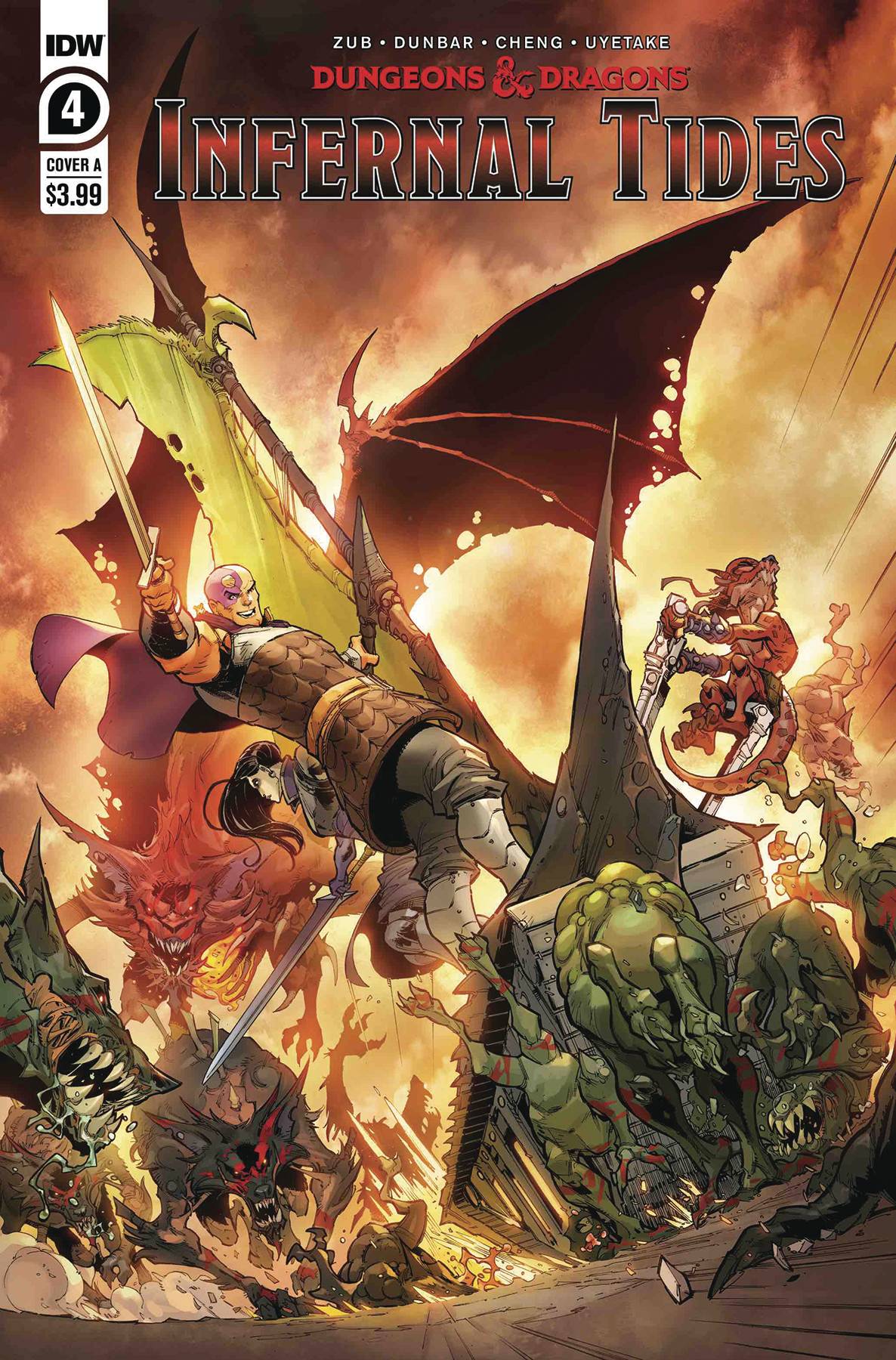 Dungeons & Dragons Infernal Tides #4 Cover A Dunbar (Of 5)