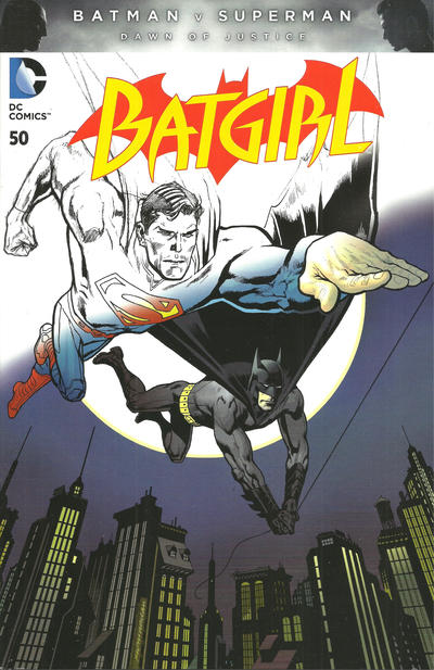 Batgirl #50 [Batman V Superman Fade Cover] (2011) - Nm 9.4 - Signed By Babs Tarr