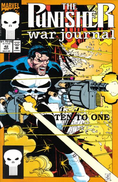 The Punisher War Journal #42 - Vf- 7.5