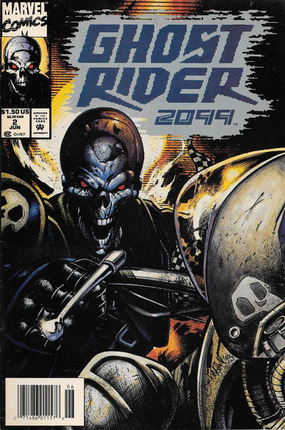 Ghost Rider 2099 #2 [Newsstand]-Fine (5.5 – 7)