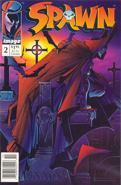 Spawn #2 [Newsstand] - Vg+