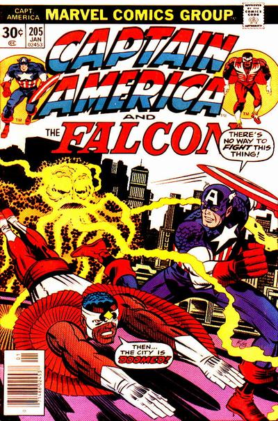 Captain America #205 [Regular Edition]-Fine (5.5 – 7)