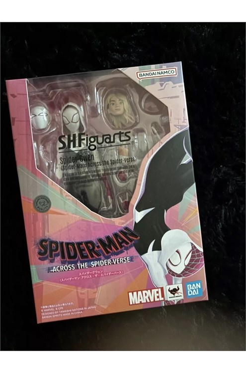 S.H.Figuarts Spider-Man Across The Spider-Verse Spider-Gwen Action Figure Pre-Owned