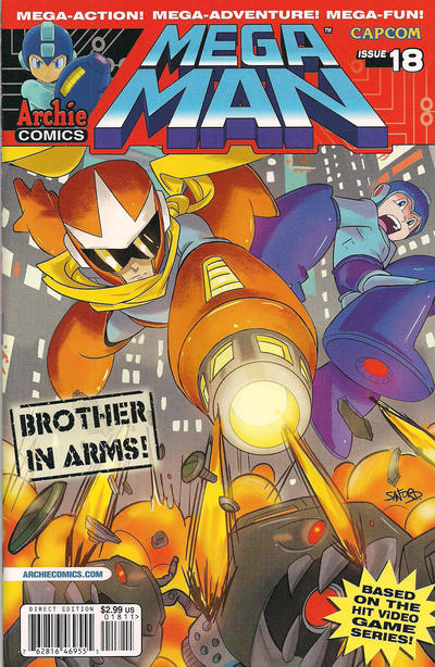 Mega Man #18 - Vf+ 8.5