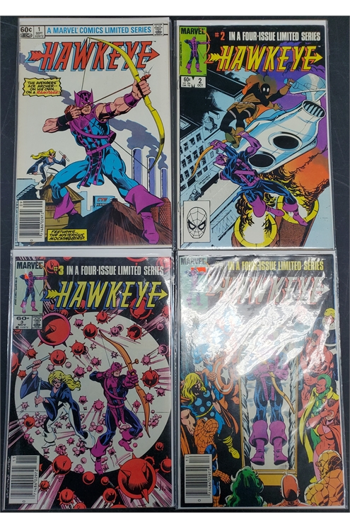 Hawkeye #1-4 (Marvel 1983) Set